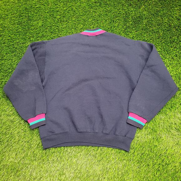 Vintage 80s Old-Stage Campground Sweatshirt Womens M 20x24 - Picture 2 of 16